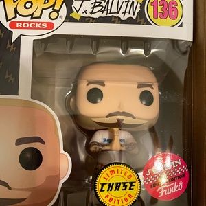 Jbalvin Funko Pop Limited Edition Green Hair